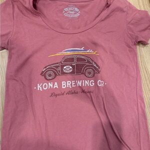 Kona Brewing Co. Pink Graphic Tee